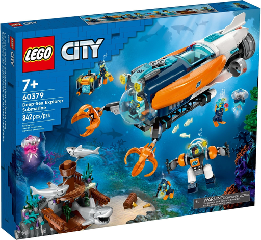 [S 60379-1 (No Colour)] Deep-Sea Explorer Submarine