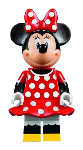 [M dis020 (No Colour)] Minnie Mouse - Red Polka Dot Dress