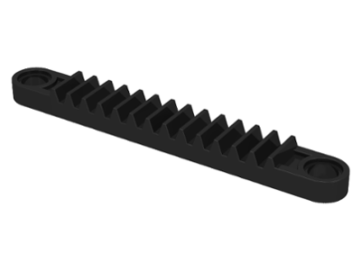 Technic, Gear Rack 1 x 8 with Holes