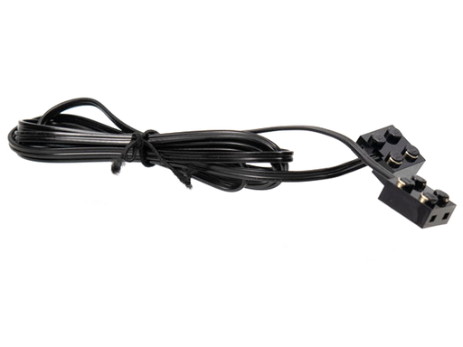 [P 5306bc164 (Black)] Electric, Wire with Brick 2 x 2 x 2/3 Ends, 164 Studs Long