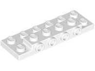 Plate, Modified 2 x 6 x 2/3 with 4 Studs on Side