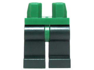 [P 970c80 (Green)] Hips and Dark Green Legs