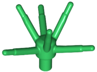 [P 19119 (Green)] Plant Flower Stem with Bar and 6 Stems