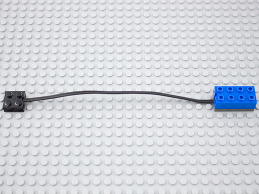 [P 2982c25 (Blue)] Electric Sensor, Light with Non-Removable Lead (25.5 Studs Total Length)