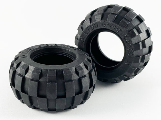 [P 32180 (Black)] Tire 56 x 30 R Balloon