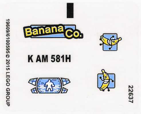 [P 76026stk01a (No Colour)] Sticker Sheet for Set 76026 - International Version - (19609/6100595)