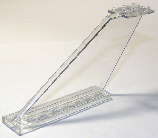 [P 87614 (Trans-Clear)] Tail 12 x 2 x 5