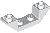 [P 32802 (White)] Slope, Inverted 45 4 x 1 Double