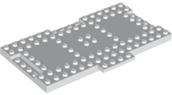 Brick, Modified 8 x 16 x 2/3 with 1 x 4 Indentations and 1 x 4 Plate