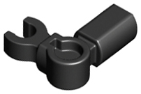 [P 72869 (Black)] Bar Holder with Clip Angled