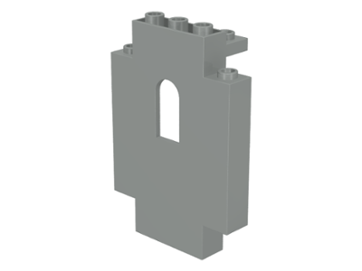 [P 4444 (Light Gray)] Panel 2 x 5 x 6 Wall with Window