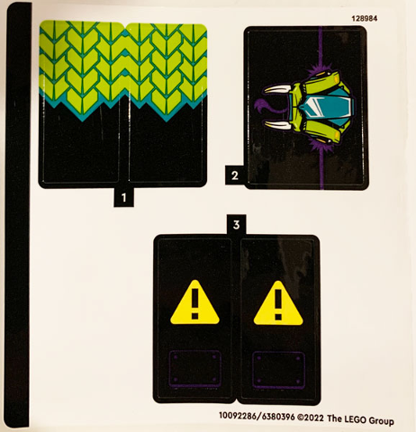 [P 60339stk01 (No Colour)] Sticker Sheet for Set 60339 - (10092286/6380396)