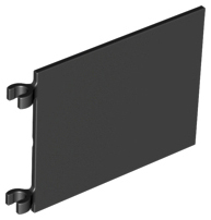 [P 2525 (Black)] Flag 6 x 4