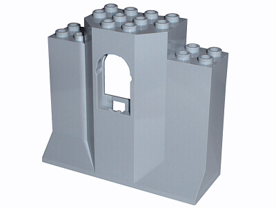 [P 48490 (Light Bluish Gray)] Panel 3 x 8 x 6 with Window