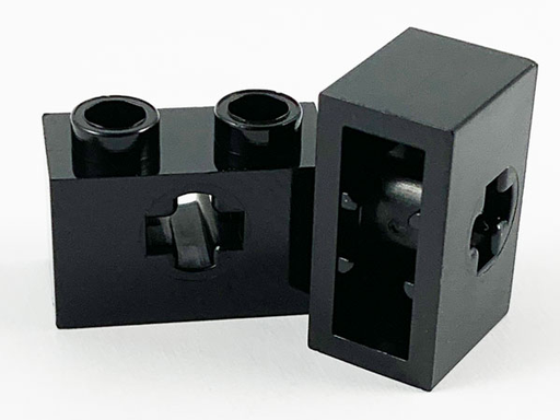 Technic, Brick 1 x 2 with Axle Hole and Inside Side Supports
