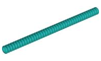 Hose, Ribbed 7mm D. 14L / 11.2cm