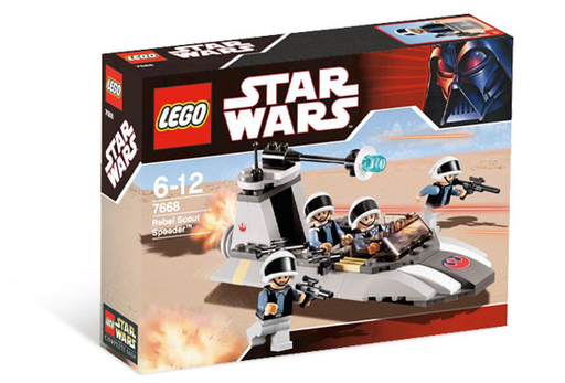 [S 7668-1 (No Colour)] Rebel Scout Speeder