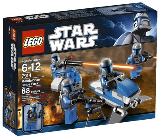 [S 7914-1 (No Colour)] Mandalorian Battle Pack