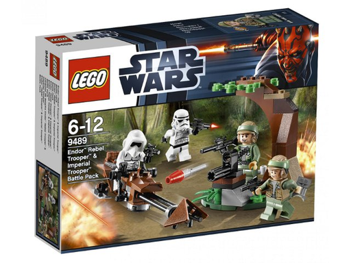 [S 9489-1 (No Colour)] Endor Rebel Trooper & Imperial Trooper Battle Pack