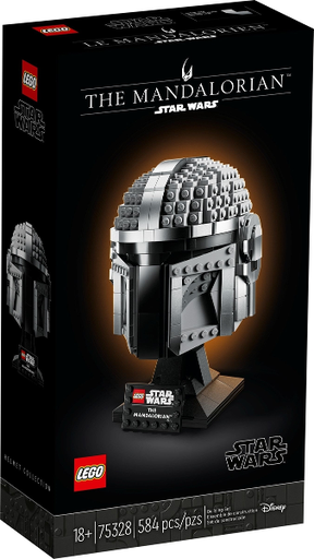 [S 75328-1 (No Colour)] The Mandalorian Helmet