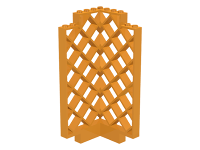 Belville Wall, Lattice 6 x 6 x 12 Corner