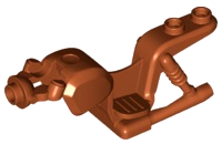 [P 65521 (Dark Orange)] Motorcycle Fairing, Chopper