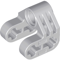 [P 92907 (Light Bluish Gray)] Technic, Axle and Pin Connector Perpendicular Split