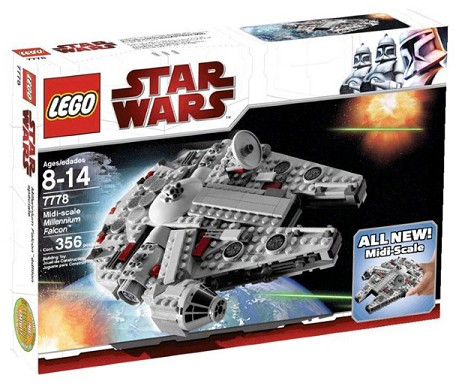 [S 7778-1 (No Colour)] Midi-Scale Millennium Falcon
