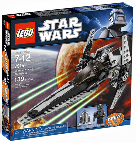 [S 7915-1 (No Colour)] Imperial V-wing Starfighter