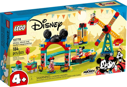 [S 10778-1 (No Colour)] Mickey, Minnie and Goofy's Fairground Fun
