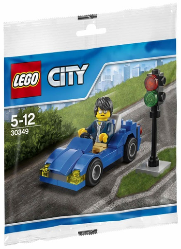 [S 30349-1 (No Colour)] Sports Car polybag