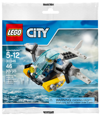 [S 30346-1 (No Colour)] Prison Island Plane polybag