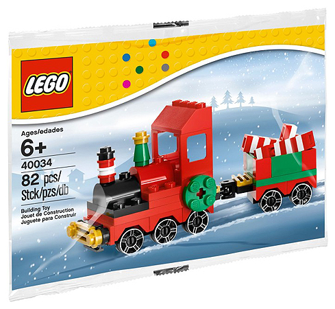 [S 40034-1 (No Colour)] Christmas Train polybag