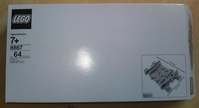 [S 8867-1 (No Colour)] Flexible Train Track