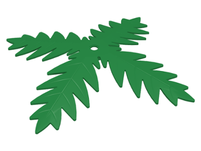 [P 30339 (Green)] Plant, Tree Palm Leaf 4
