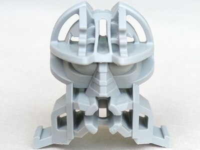 [P 32579 (Light Gray)] Bionicle Head Connector Block (Tohunga)
