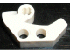 [P 44851 (White)] Technic, Axle and Pin Connector 2 x 4 Double Sloped