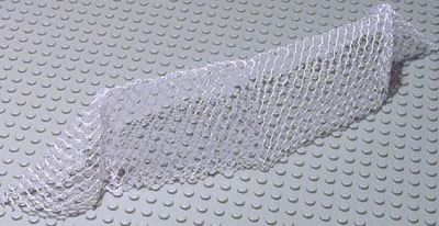 [P x1012 (White)] Net, String Hockey Goal Enclosed