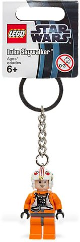 [G 850448 (No Colour)] Luke Skywalker (Pilot Suit, Light Nougat Head, Plain Arms and Legs) Key Chain