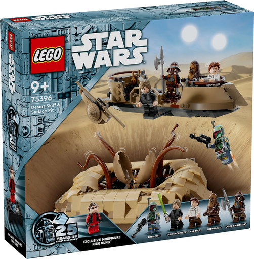 [S 75396-1 (No Colour)] Desert Skiff & Sarlacc Pit