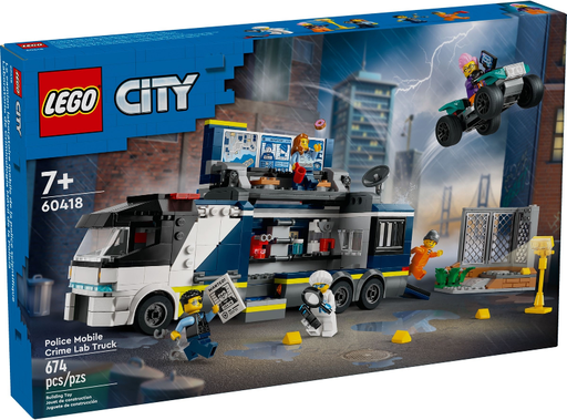 [S 60418-1 (No Colour)] Police Mobile Crime Lab Truck