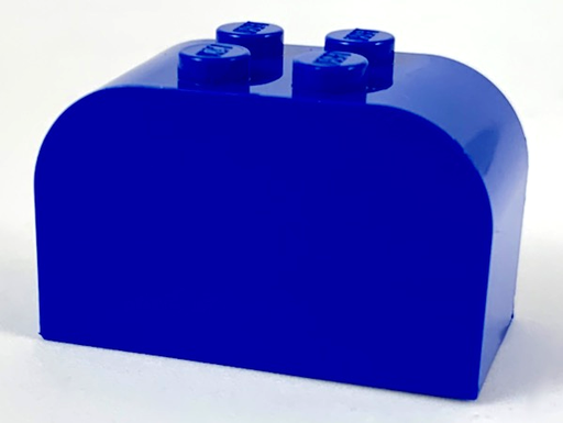 Slope, Curved 4 x 2 x 2 Double with 4 Studs