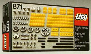 [S 871-1 (No Colour)] Expert Builder/Gear Parts
