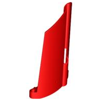 [P 44351 (Red)] Technic, Panel Fairing #21 Large Long, Small Hole, Side B