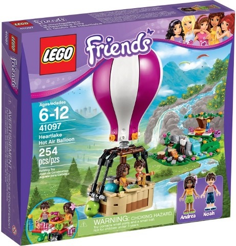 [S 41097-1 (No Colour)] Heartlake Hot Air Balloon