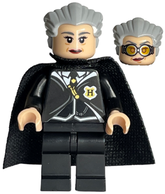 [M hp170 (No Colour)] Madam Rolanda Hooch - Black Outfit, Light Nougat Head, Spongy Cape