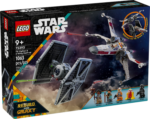 [S 75393-1 (No Colour)] TIE Fighter & X-Wing Mash-up