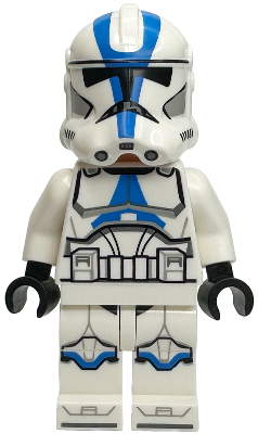 [M sw1337 (No Colour)] Clone Trooper, 501st Legion (Phase 2) - White Arms, Nougat Head, Helmet with Holes