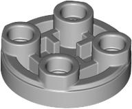 [P 3567 (Light Bluish Gray)] Tile, Round 2 x 2 Inverted