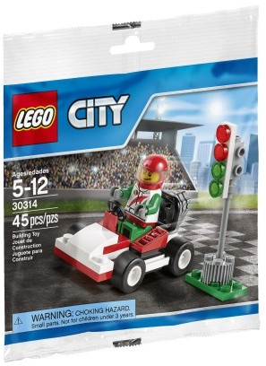 [S 30314-1 (No Colour)] Go-Kart Racer polybag